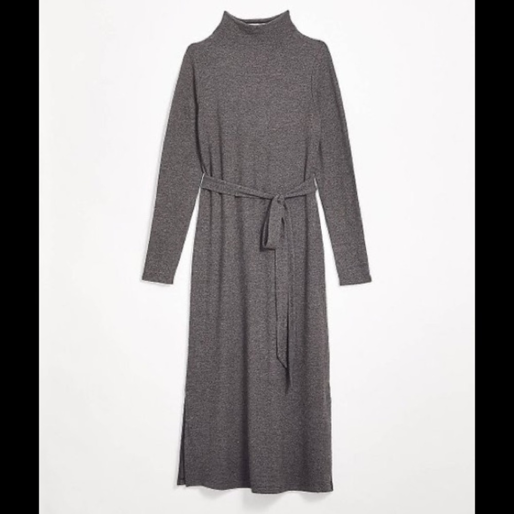 LOFT✨NWTs✨ Mock-neck Midi Dress